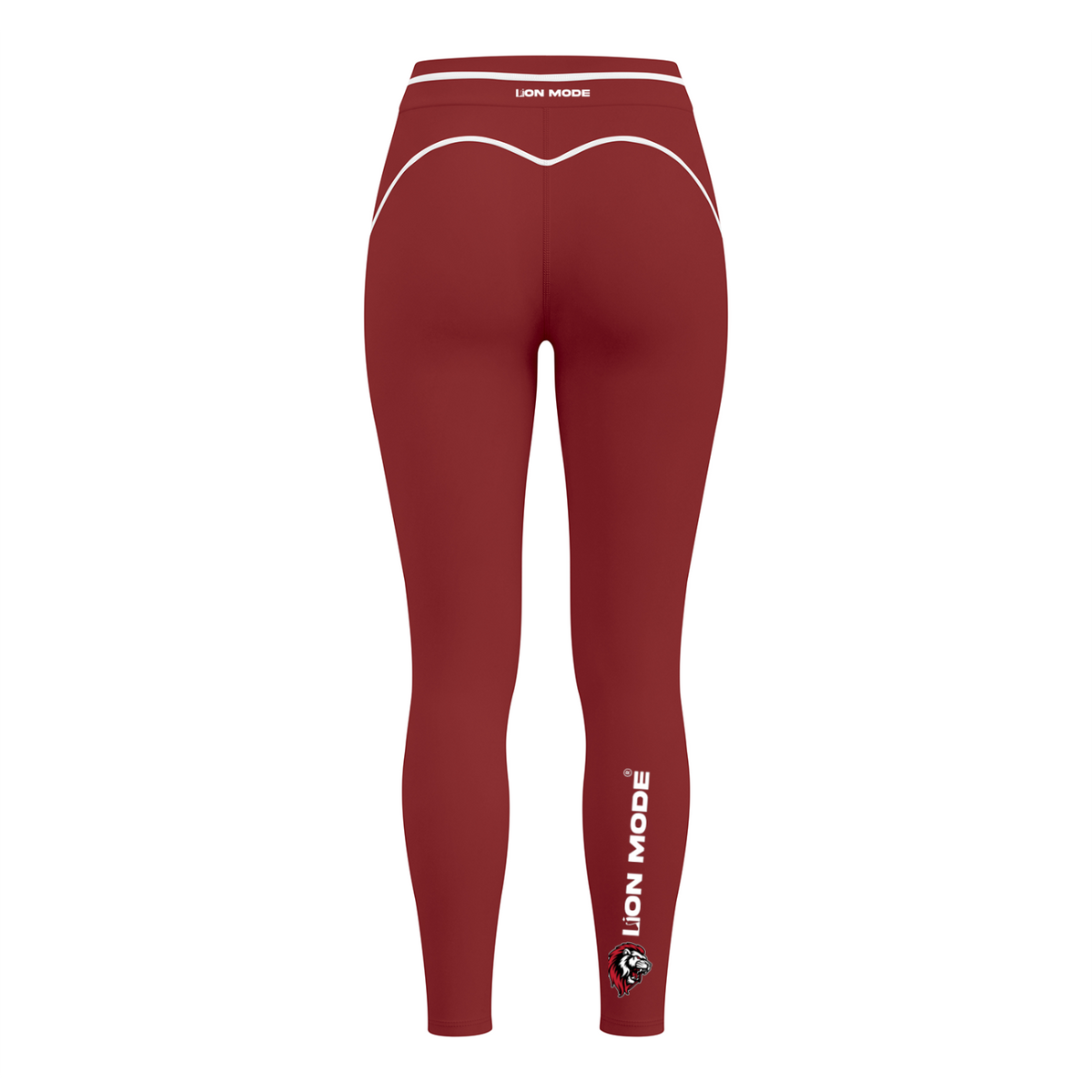 Lion Mode - Women's High Rise Topstitch Leggings