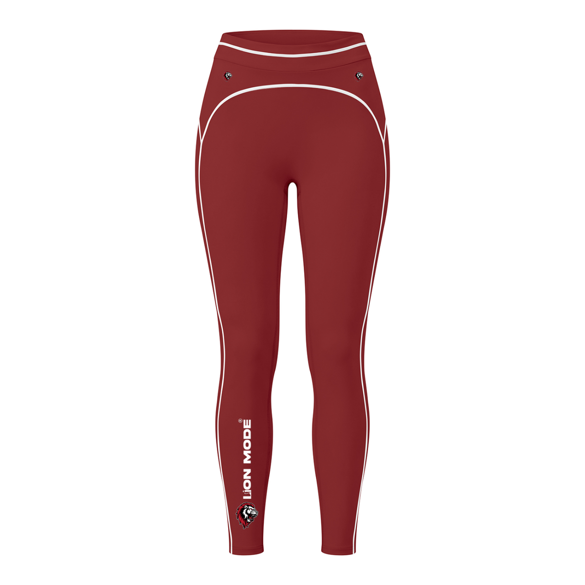 Lion Mode - Women's High Rise Topstitch Leggings