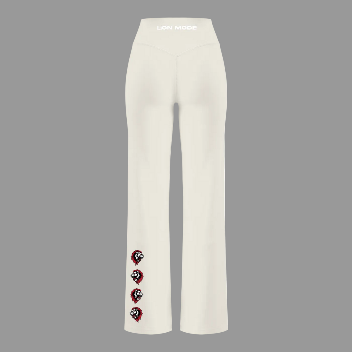LM - Women's High Waisted Straight Leg Sweat Pants