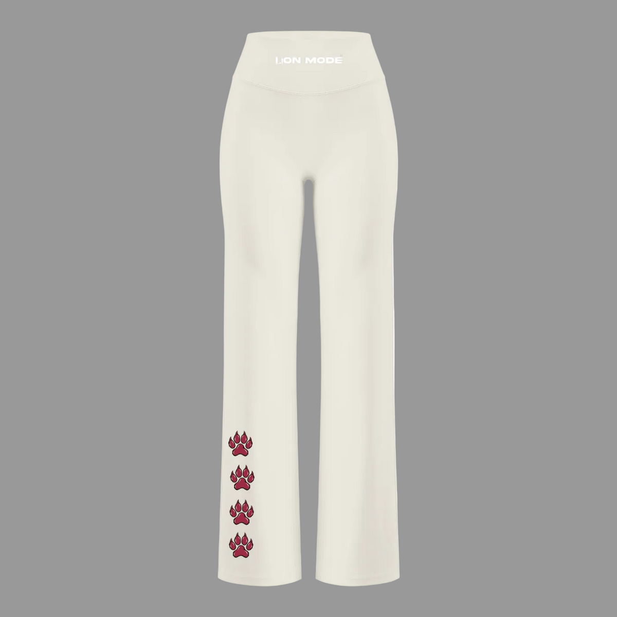 LM - Women's High Waisted Straight Leg Sweat Pants