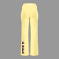 LM - Women's High Waisted Straight Leg Sweat Pants