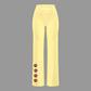 LM - Women's High Waisted Straight Leg Sweat Pants