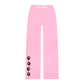 LM - Women's High Waisted Straight Leg Sweat Pants