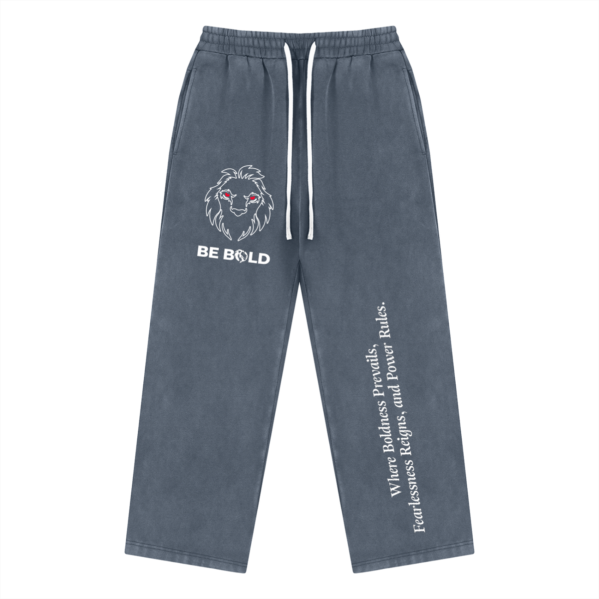 LM Unisex Lion Eyes Fleece Sweatpants