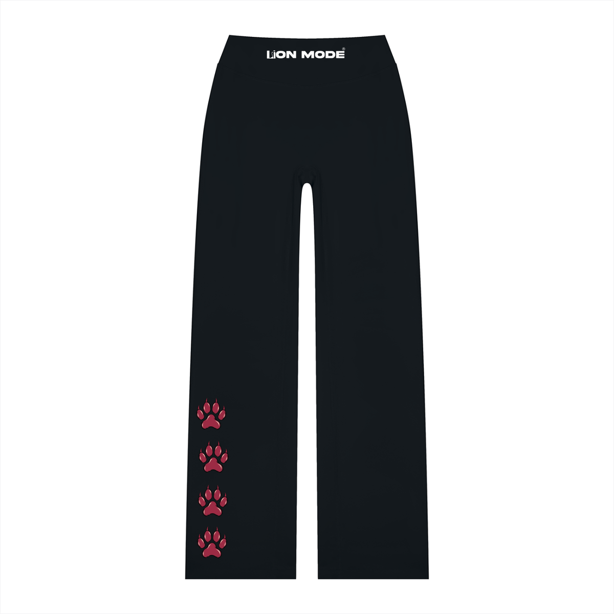 LM - Women's High Waisted Straight Leg Sweat Pants