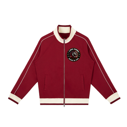 Made in USA - Unisex Raglan Sleeve Zip Track Jacket