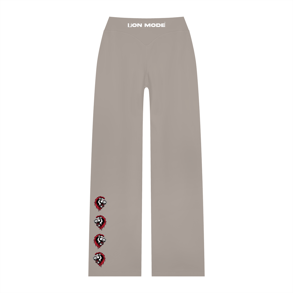 LM - Women's High Waisted Straight Leg Sweat Pants
