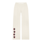 LM - Women's High Waisted Straight Leg Sweat Pants