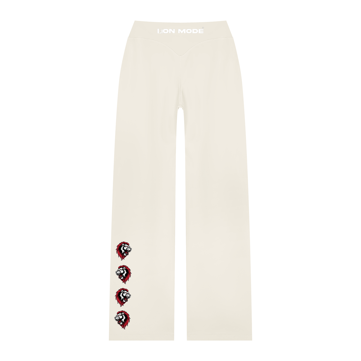 LM - Women's High Waisted Straight Leg Sweat Pants