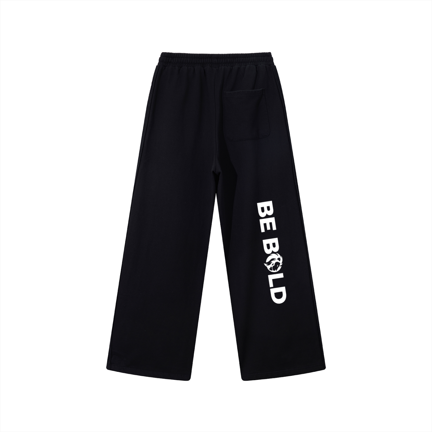 Contrast Tape Straight-Leg Sweatpants