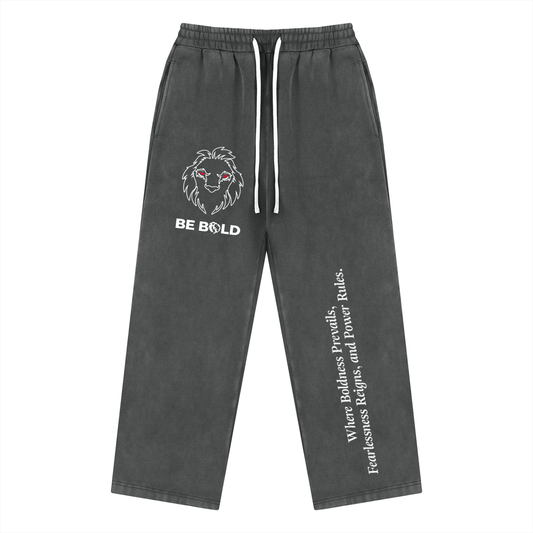 LM Unisex Lion Eyes Fleece Sweatpants