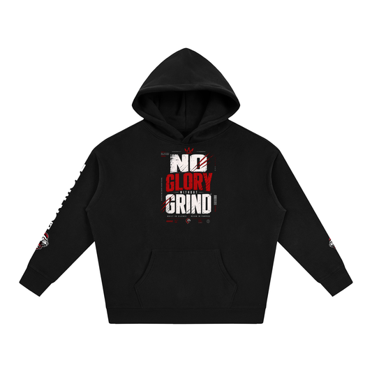 LM - No Glory Without Grind - Unisex Fleeced Hoodie