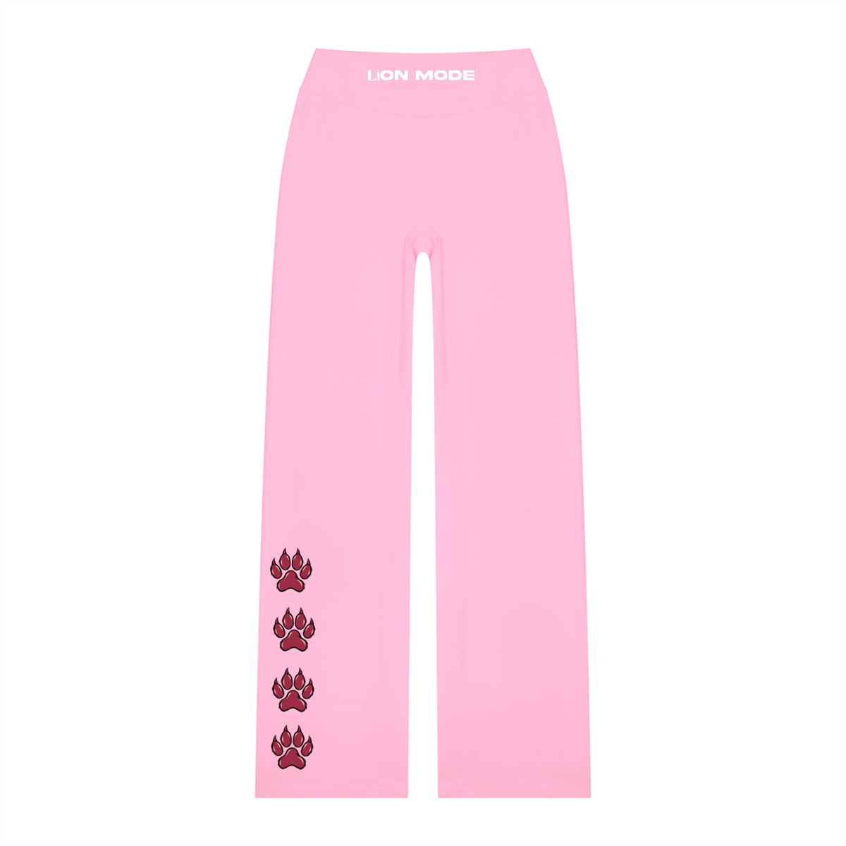 LM - Women's High Waisted Straight Leg Sweat Pants