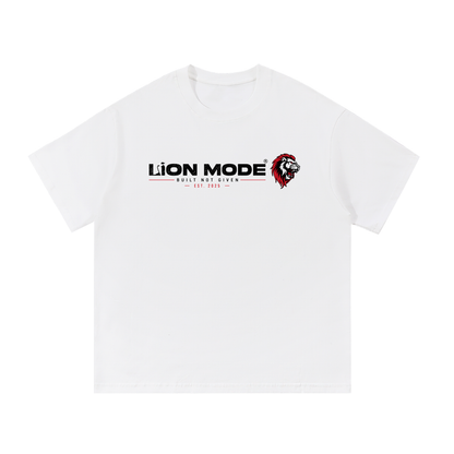 Lion Mode Built Not Given Essential Cotton T-Shirt