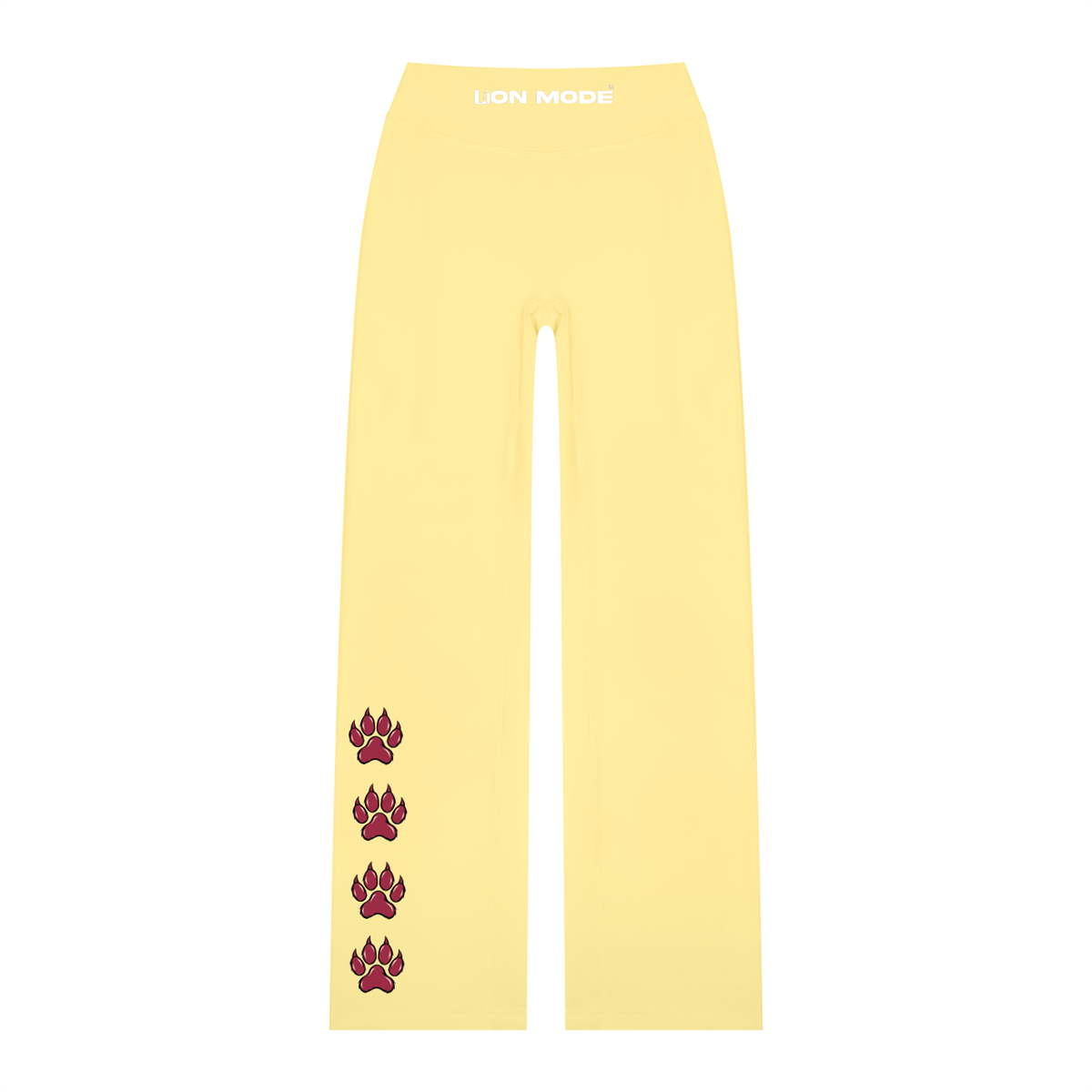 LM - Women's High Waisted Straight Leg Sweat Pants